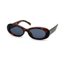 Lunettes de soleil écaille foncée Le Specs Work It cadre solaire vintage femme