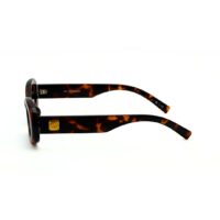 Lunettes de soleil écaille foncée Le Specs Work It cadre solaire vintage femme