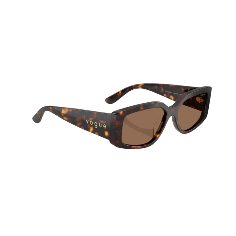 Lunettes de soleil femme Vogue VG5642SU W656/13 couleur écaille de tortue havane avec verres solaires bruns