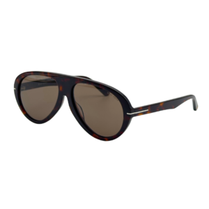 Lunettes de soleil aviateur BLUE EYES AT1255 acétate marron écaille (Tortoiseshell) - Vue de trois-quarts
