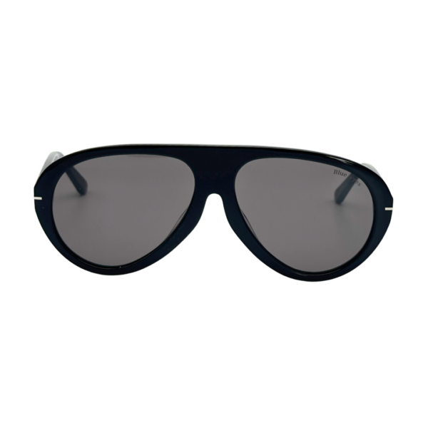 Face avant lunettes solaires BLUE EYES AT1255 acétate noir