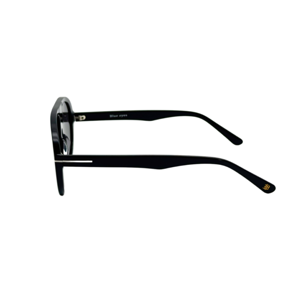 Profil branche lunettes BLUE EYES AT1255 noir détail charnière