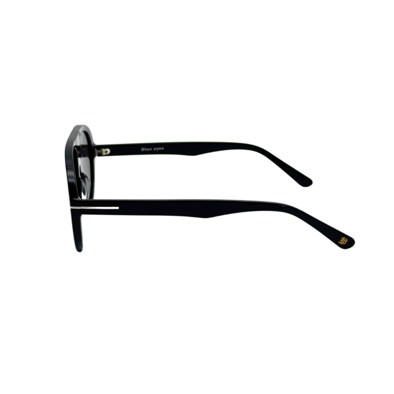 Profil branche lunettes BLUE EYES AT1255 noir détail charnière