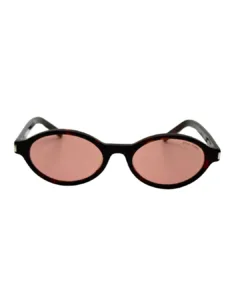 Face avant lunettes de soleil BLUE EYES AT1148 écaille havane et verres dégradés rose terracotta