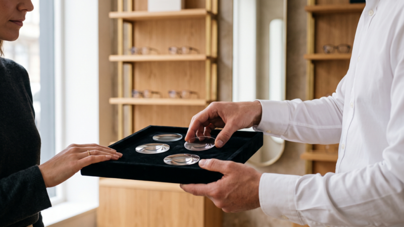 Choisir des verres correcteurs chez AZZABI OPTIC