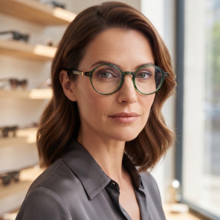 Femme-Lunettes-De-Vue-Noe-Noah-HD2304-Vert-Transparent