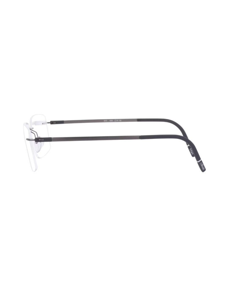Branche en Hightech-Titanium et manchon SPX sans vis pour lunettes Silhouette 5573 6560