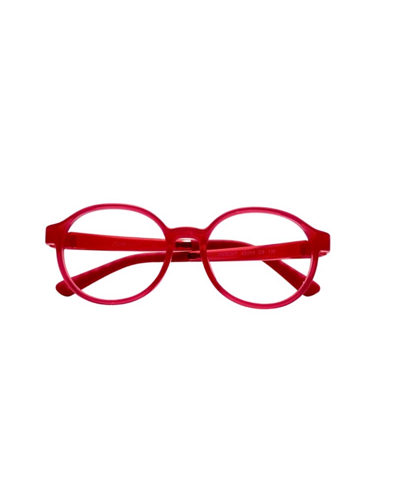 Lunettes de vue enfant Jow Way rouge vif Lunettes de vue enfant silicone Tunisie - Jow Way JW30007 rouge