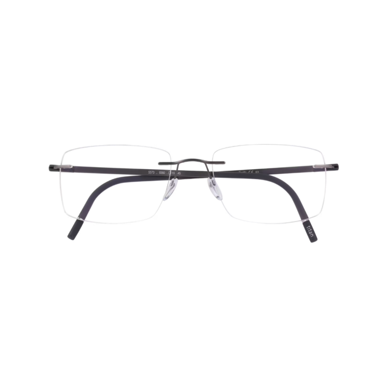 Système de pont nasal et plaquettes ergonomiques Silhouette 5573 6560 vue arrière