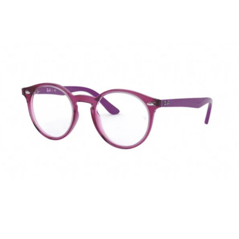 Lunettes de vue Ray-Ban Junior RY 1594 fuchsia translucide et branches violettes