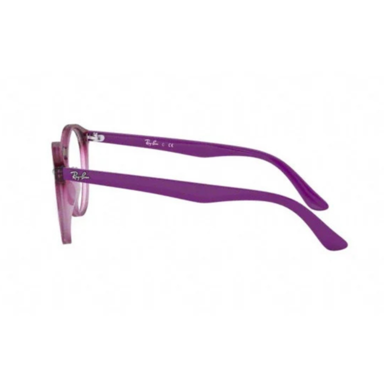 Détail branches violettes monture enfant Ray-Ban Junior RY 1594 vue latérale