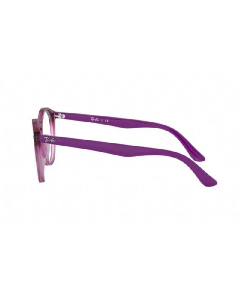 Détail branches violettes monture enfant Ray-Ban Junior RY 1594 vue latérale