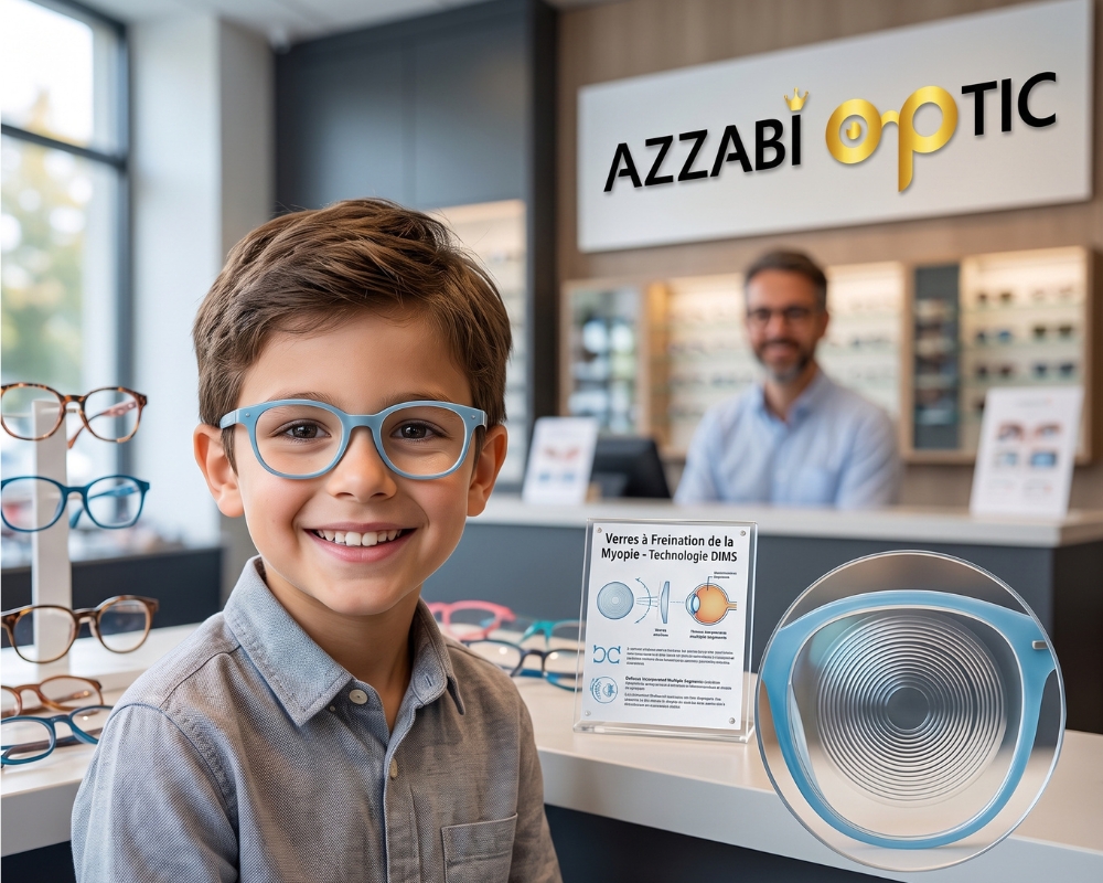 Myopie chez l'enfant : freination et prise en charge chez AZZABI OPTIC