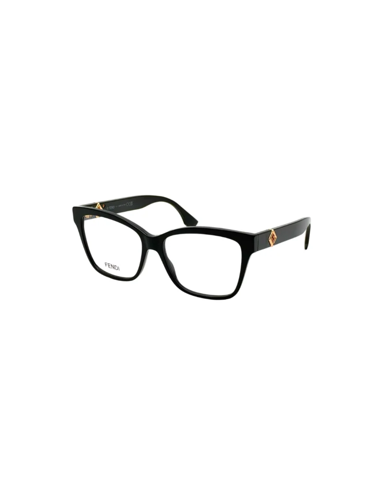 lunettes-de-vue-fendi-fe50117i-noir-trois-quarts Lunettes de vue Fendi FE50117I femme noir, vue trois-quarts
