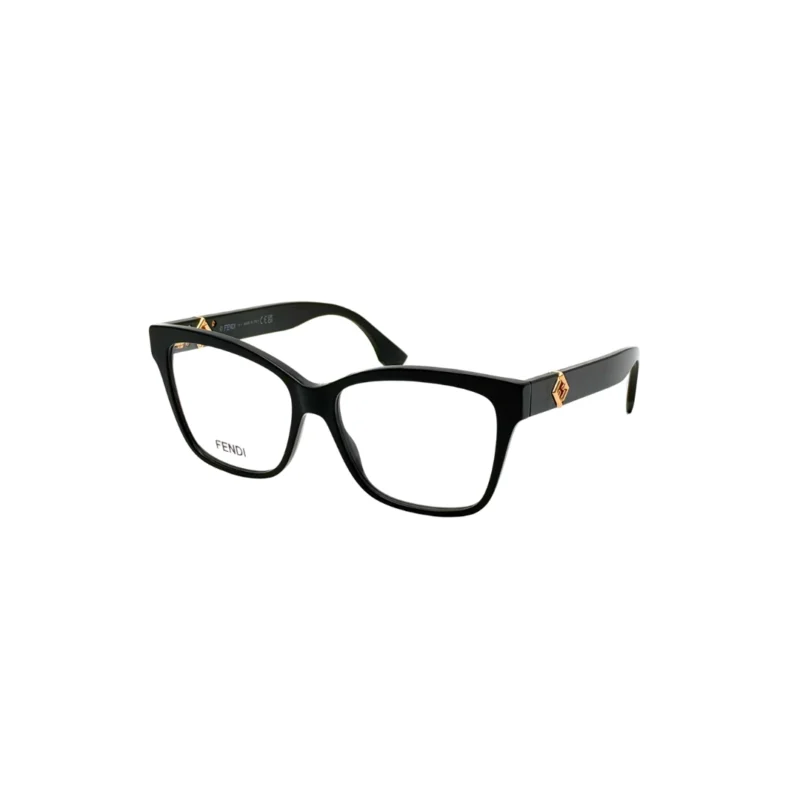 Lunettes de vue Fendi FE50117I femme noir, vue trois-quarts