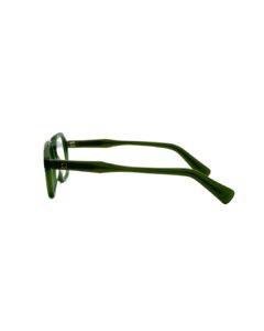 Profil branche lunettes BERGAMOT LUXOR avec rivet doré et armature métallique interne