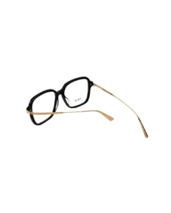 Femme portant les lunettes de vue Christian Dior GEMDIORO S5I monture carrée