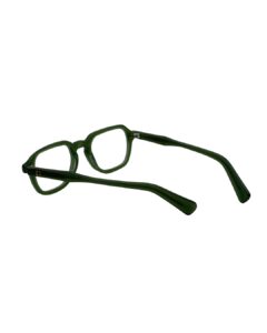 Vue arrière lunettes de vue BERGAMOT LUXOR montrant le biseau intérieur et les charnières