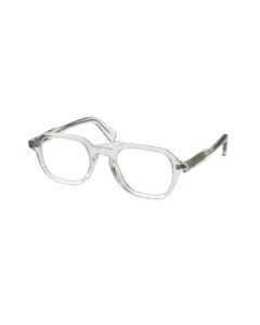 Lunettes de vue BERGAMOT LUXOR cristal translucide avec armature de branche visible