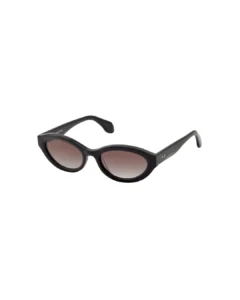Lunettes de soleil GIGI STUDIOS MILA GS1056/11 noir handmade in Spain vue 3/4