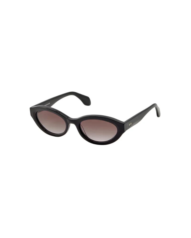 Lunettes de soleil GIGI STUDIOS MILA GS1056/11 noir handmade in Spain vue 3/4