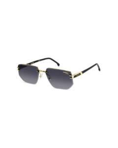 Lunettes de soleil Carrera 1070/S monture percée dorée verres gris dégradés pour homme Azzabi Optic