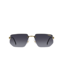 Face avant des lunettes Carrera 1070/S percées verres solaires gris foncé dégradés UV400